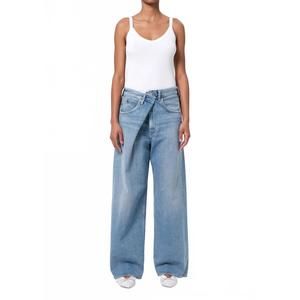 Agolde Vana Fold Wide Leg Jeans